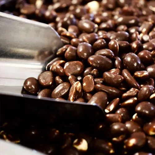 LA CACAOETE - Cacahuètes grillées enrobées chocolat noir