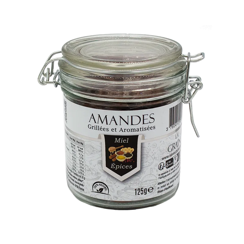 Amandes Grillées Miel & Épices Fines
