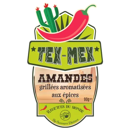 Amandes Grillées TEX-MEX