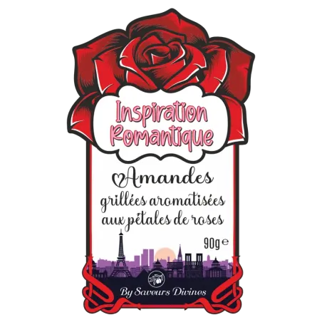 Amandes Grillées Pétales de Roses