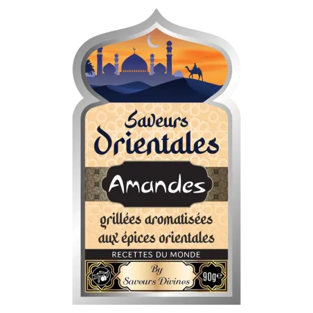 Amandes Grillées Épices Orientales