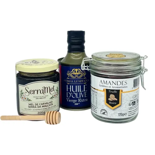 Panier garni Amandes, Huile d'olive & Miel