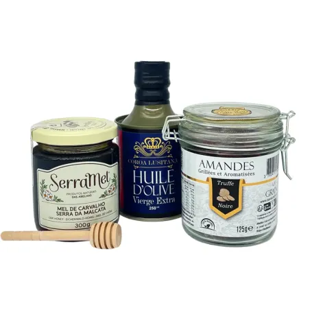 Panier garni Amandes, Huile d'olive & Miel
