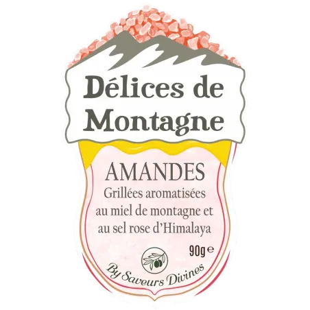 Amandes Grillées Miel & Sel rose d'Himalaya