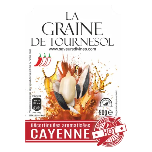 Graine Tournesol Piment de Cayenne