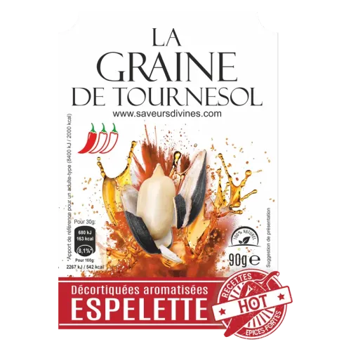 Graine Tournesol Piment d'Espelette
