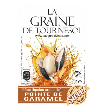 Graine Tournesol Pointe de Caramel