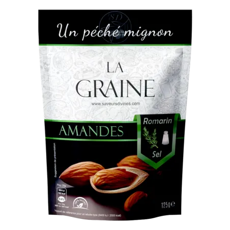 Amandes Romarin Sel