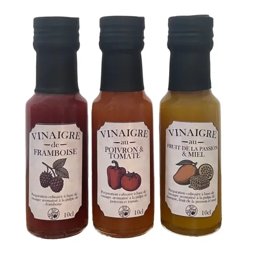 Trio Découverte de Condiments au Vinaigre