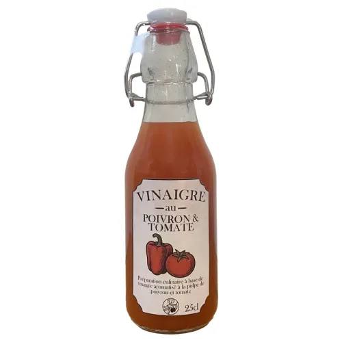 Vinaigre de tomate et poivron