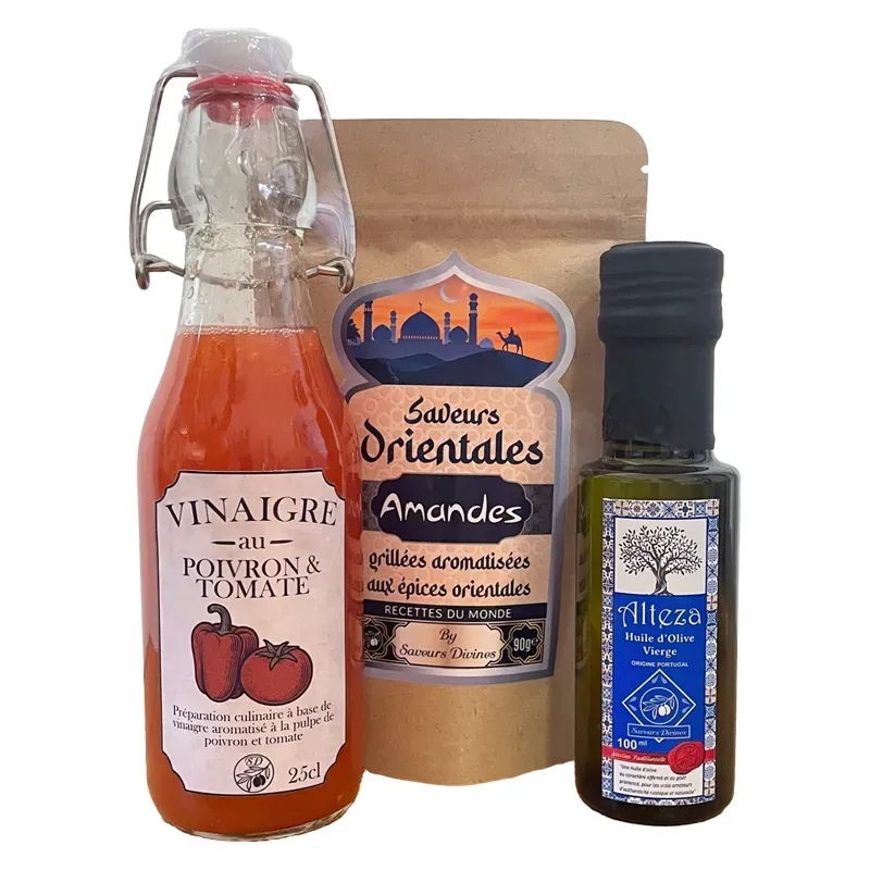 Sachet Mixte Vinaigre, Amandes & Huile D'olive