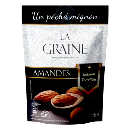 Amandes Décortiquées Entières Torréfiées