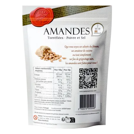 Amandes Poivre Sel