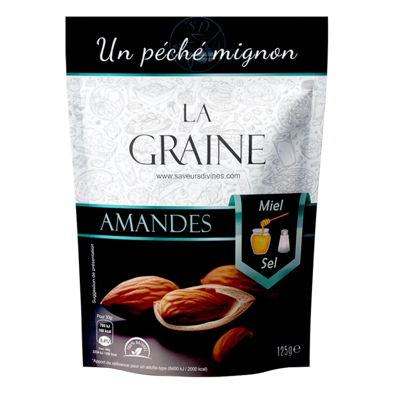 Amandes Miel Sel