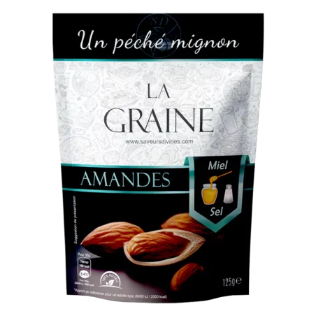 Amandes Miel Sel