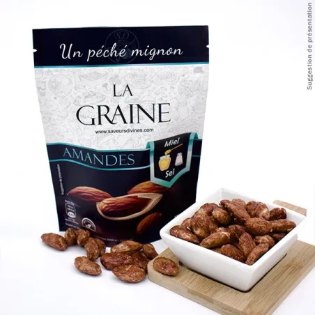 Amandes Miel Sel