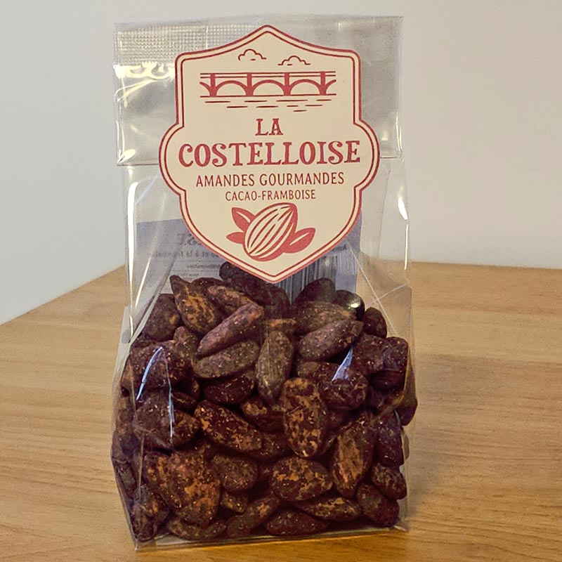 Sachet de 180g  d'amandes gourmandes "La Costelloise"